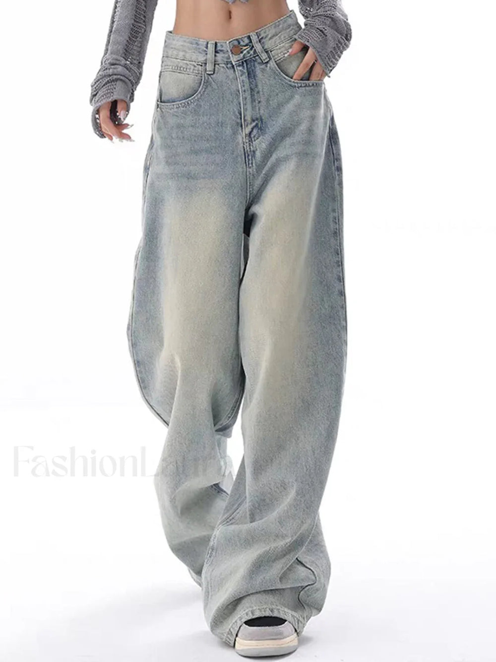 Just Like Magic Trendy Denim Boyfriend Jeans LightBlue / XS Jeans