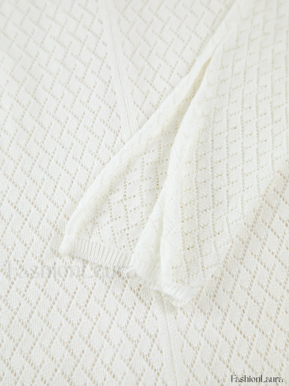 Knitted Cover Graceful Up Beach Dress Sweaters L