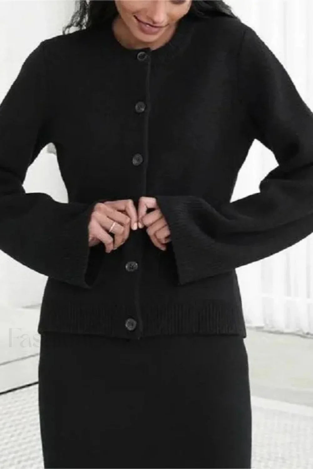 Korean Style Knit Cardigan