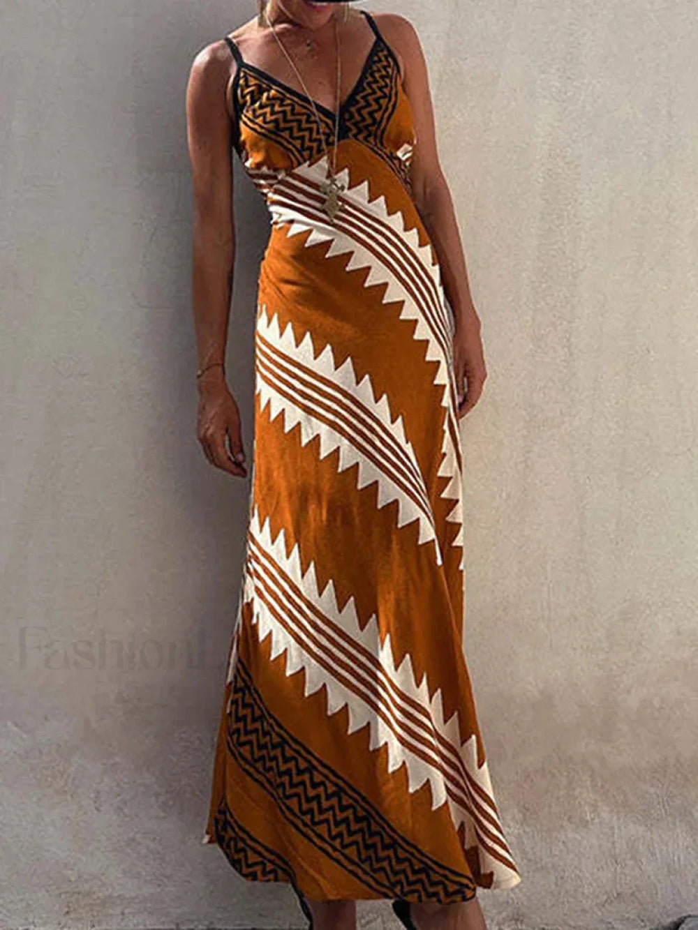 Lace Patchwork Deep V Boho Dress creamy white / S