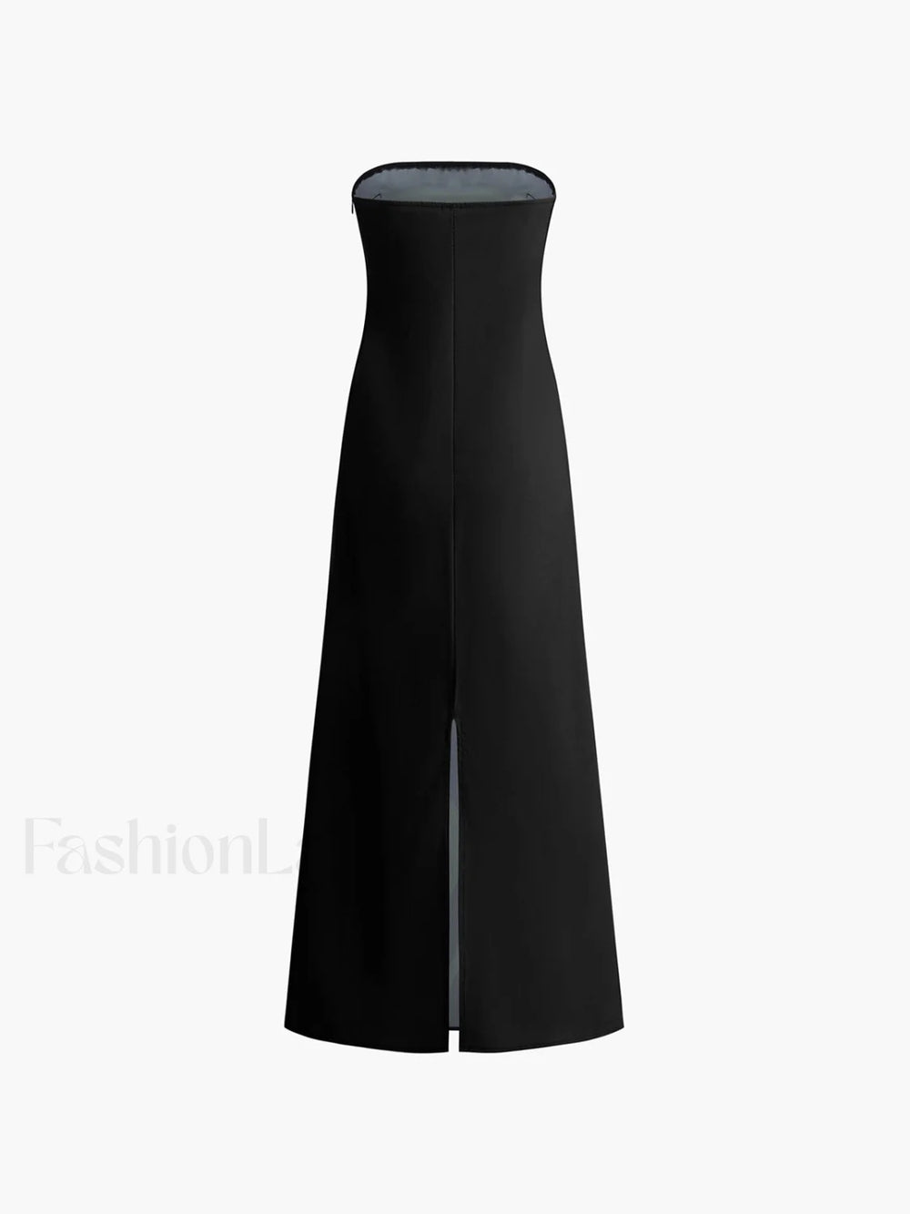 Large Floral Print Split Tube Long Dress Dresses