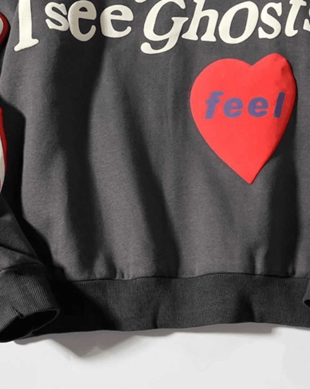 Letters Printed Long Sleeve Hoodie Sweatshirts & Hoodies L