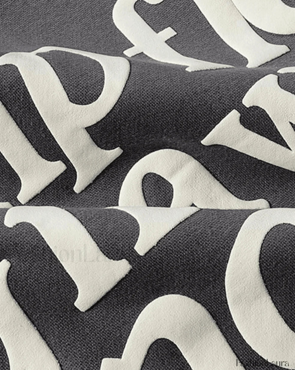 Letters Printed Long Sleeve Hoodie Sweatshirts & Hoodies L