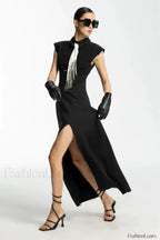 Liberty Midi Dress Charming With Tie Detail