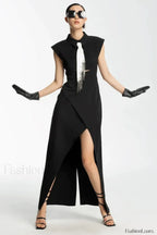 Liberty Midi Dress Charming With Tie Detail