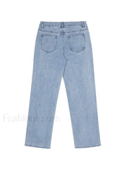 Light Wash Denim Boyfriend Jeans Boyfriend Jeans