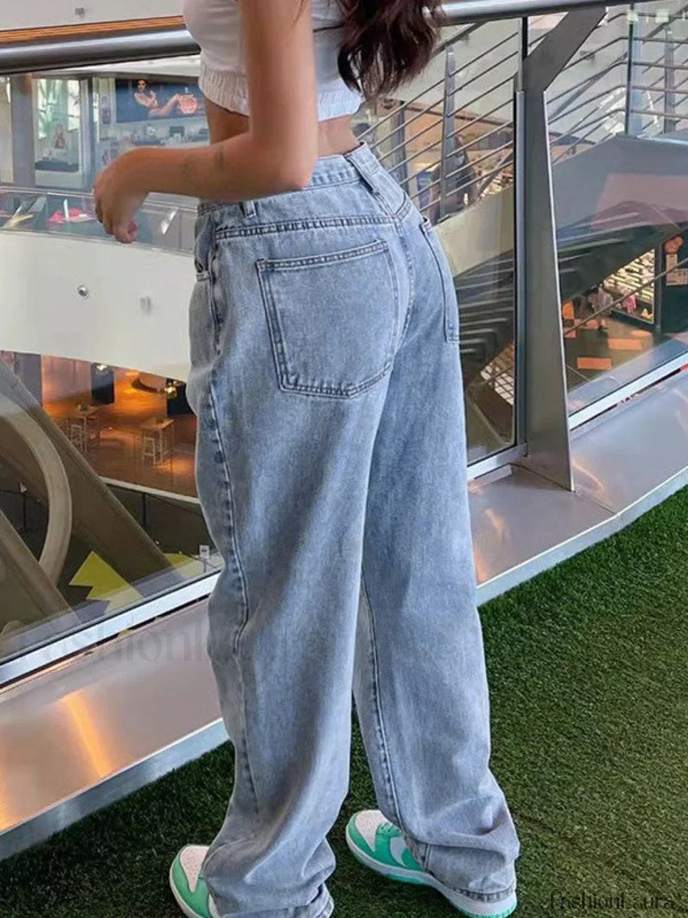 Light Wash Denim Boyfriend Jeans Boyfriend Jeans