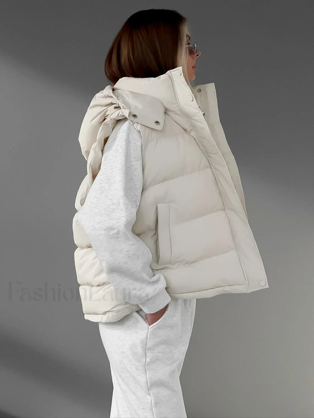 Lightweight Quilted Graceful Puffer Down Coat Down Coats