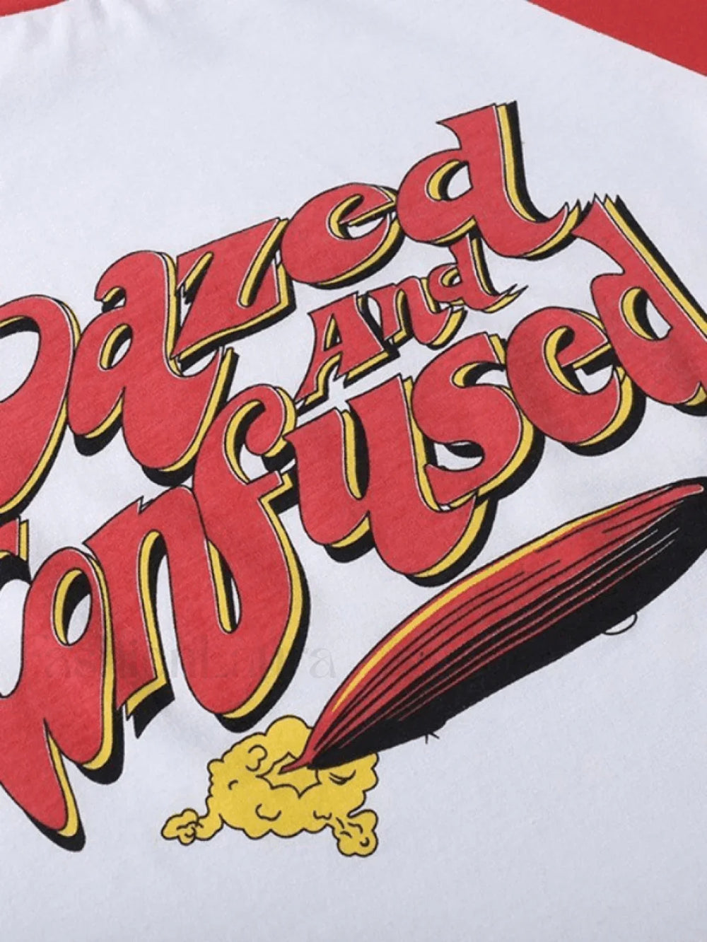 Logo Print Raglan Sleeve Crop Top Tops&Tees