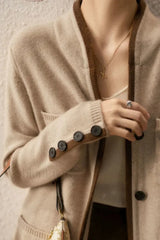 Loose Fit Korean Style Knit Cardigan