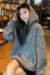 Loose Fit Thick Hooded Hoodie