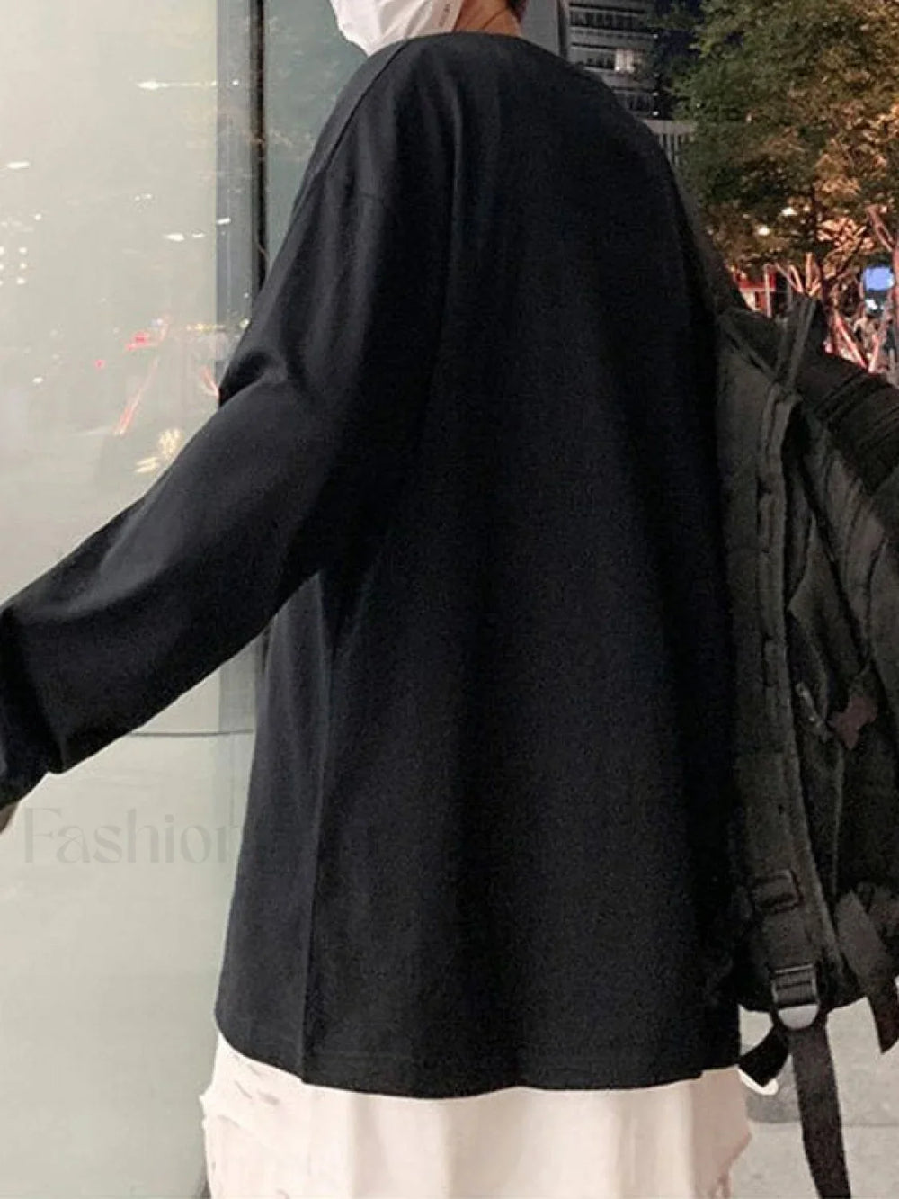 Men’s Cargo Pocket Patched Straight Leg Jeans loose jeans