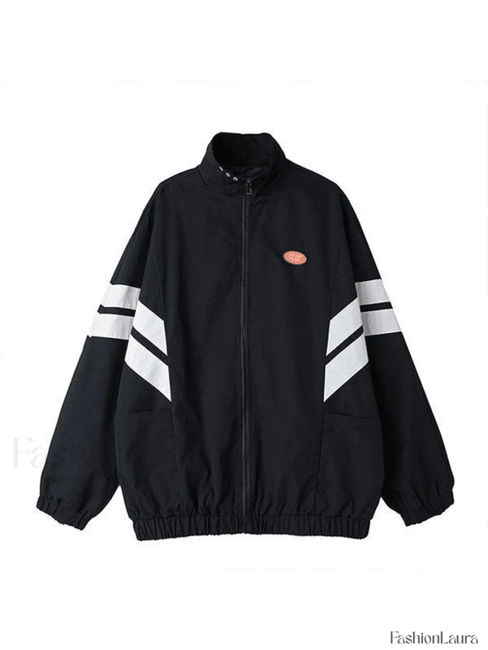 Men’s Contrast Striped Zip Up Jacket Jackets