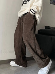 Men’s Corduroy Solid Casual Pants Pants
