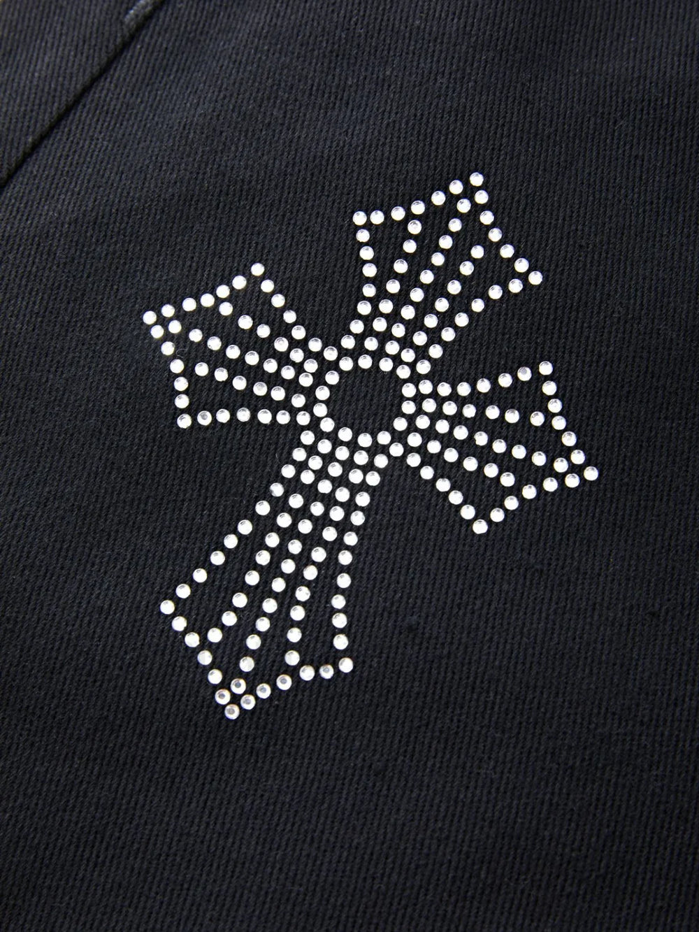 Men’s Cross Rhinestone Loose Fit Jeans Slim jeans