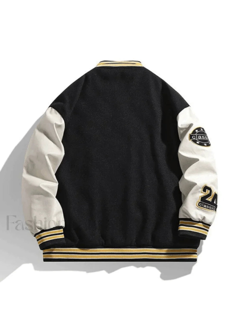 Men’s Embroidery Button Up Varsity Jacket Jackets
