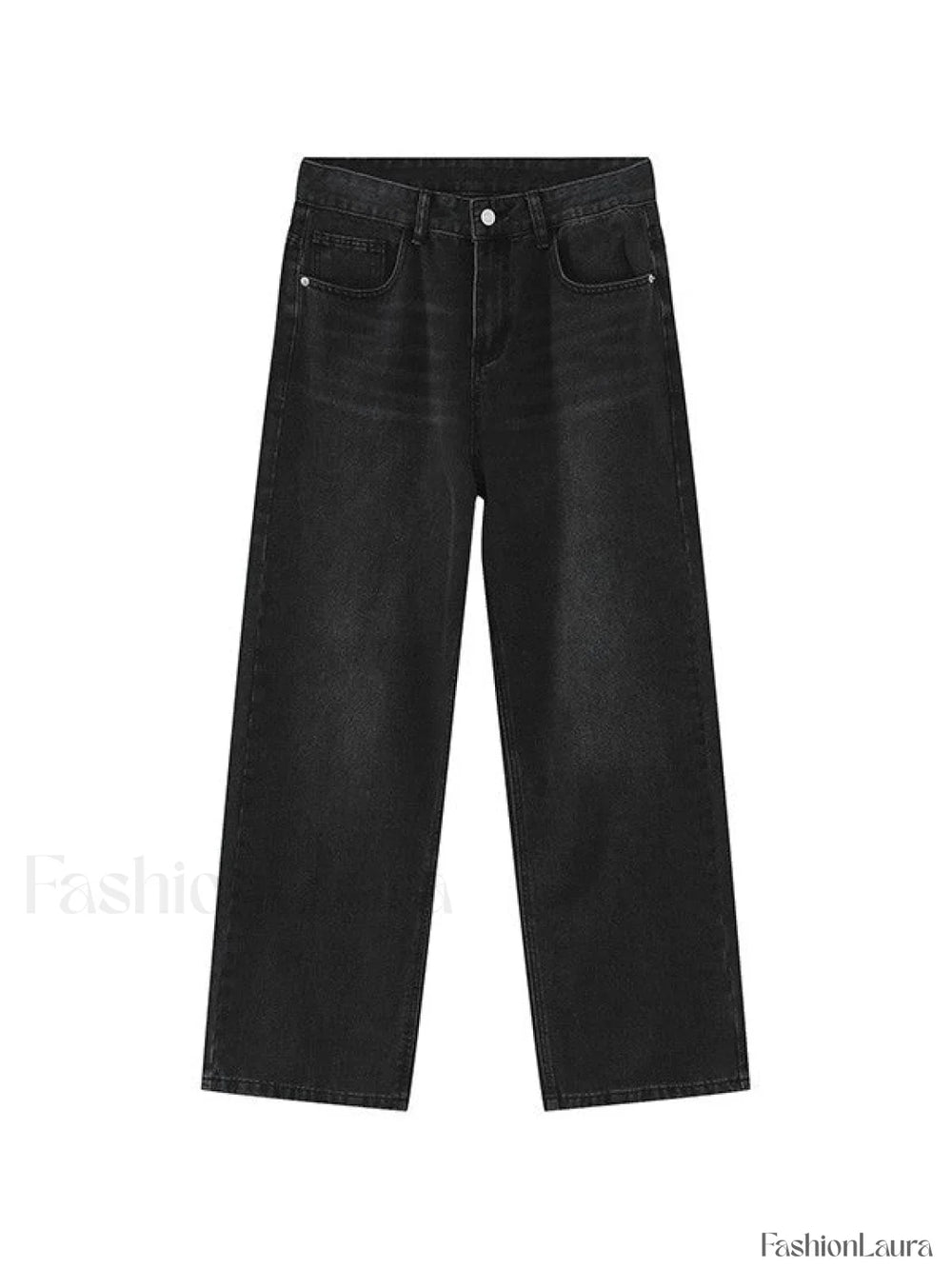Men’s Faded Vintage Denim Loose Jeans loose jeans