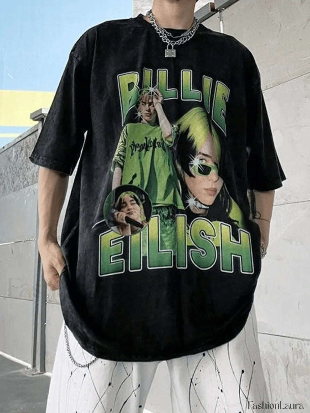 Men’s Figure Graphic Tee Black / S Tops&Tees