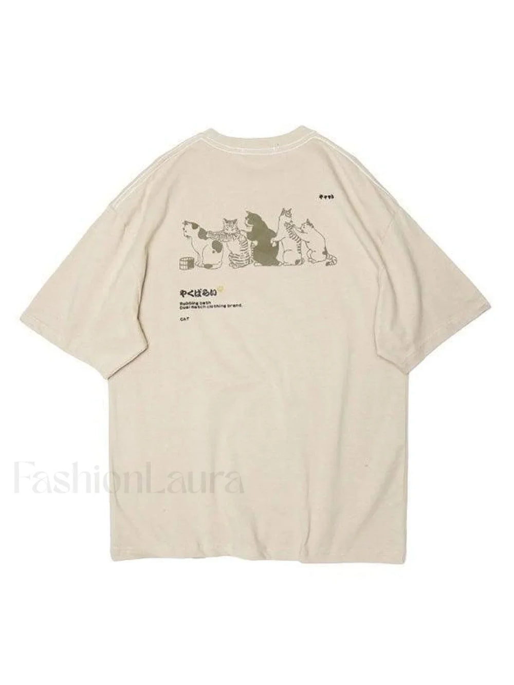 Men’s Kitten Short Sleeve Tee Tops&Tees