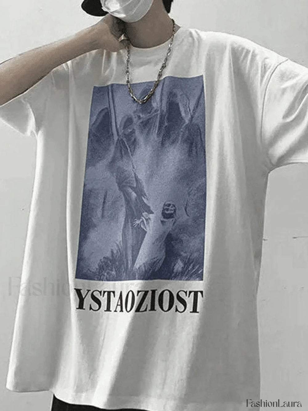 Men’s Mist Ghost Graphic Tee Tops&Tees