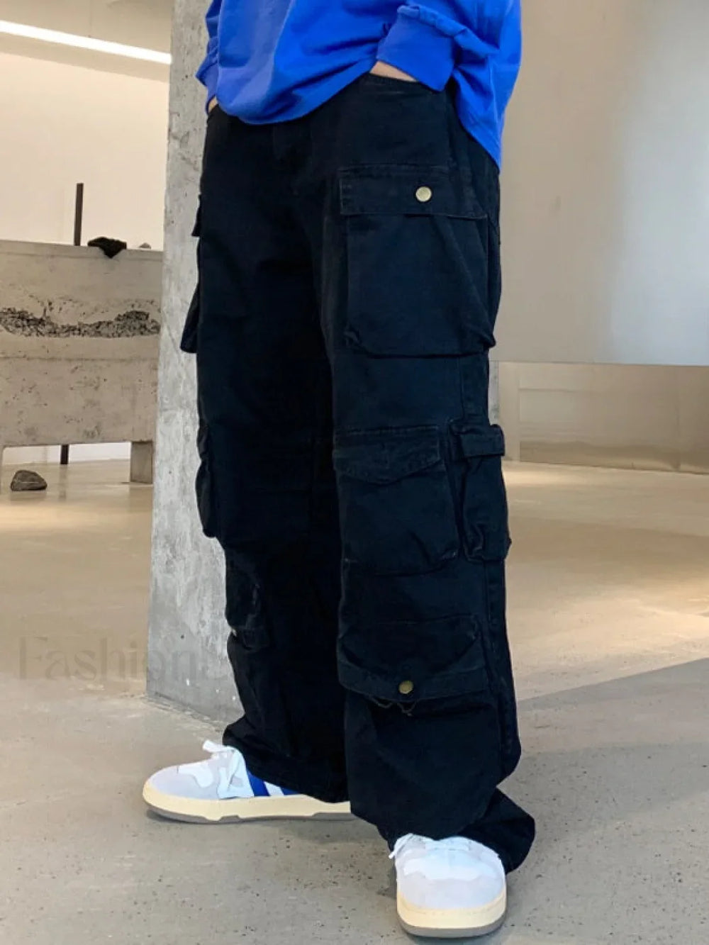 Men’s Multi Pockets Loose Cargo Pants Cargo Pants