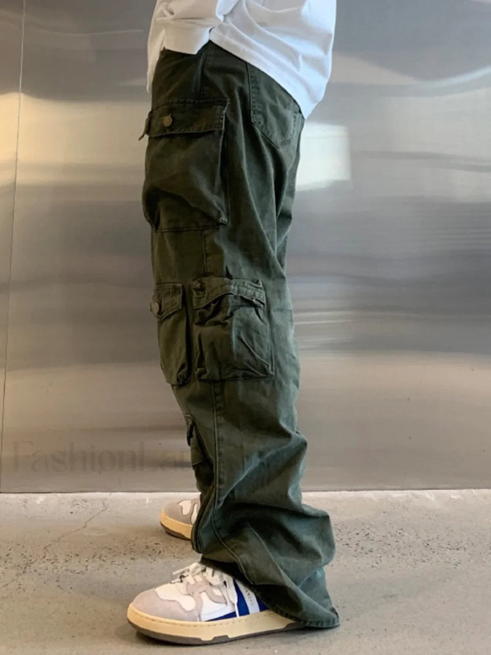 Men’s Multi Pockets Loose Cargo Pants Cargo Pants