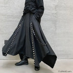 Men’s Ribbon Dark Pants for Halloween One Size / Black