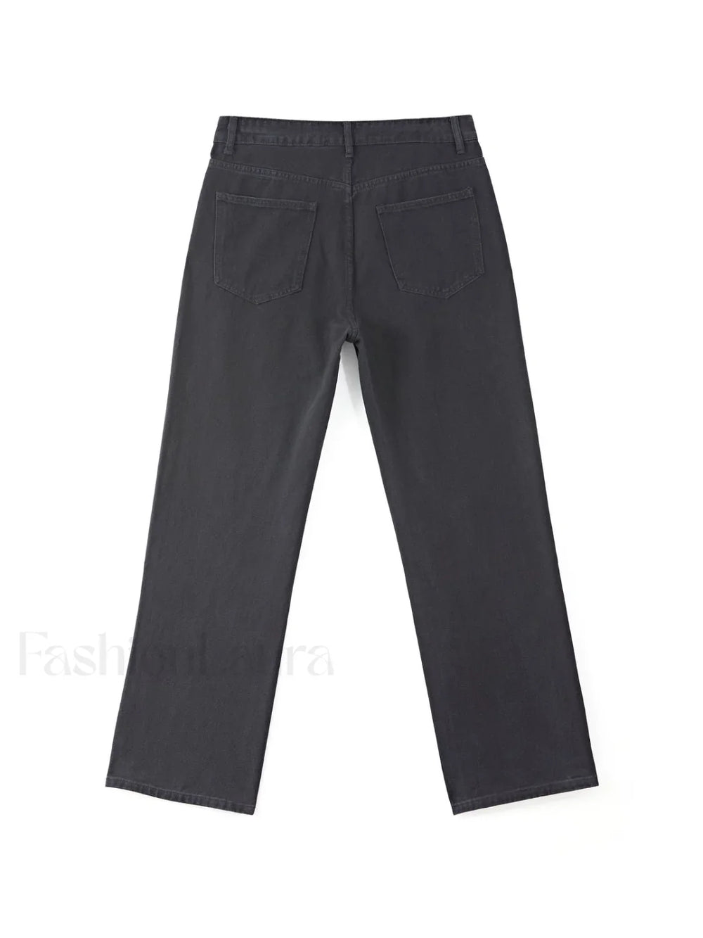 Men’s Washed Revenge Straight Leg Jeans loose jeans