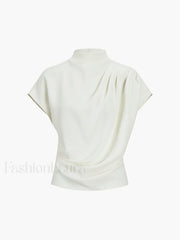 Minimalism Short Sleeve Top T Shirts