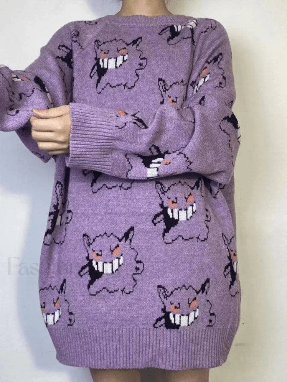 Monster Jumper Sweater Purple / L Sweaters