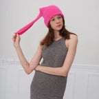 Novelty Cute Rabbit Ears Autumn Winter Skullies Beanies Hat