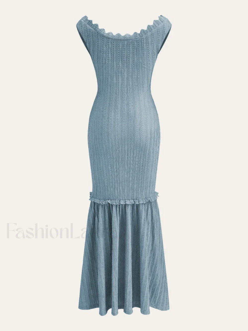 Off Shoulder Ruffle Detail Dress Dresses