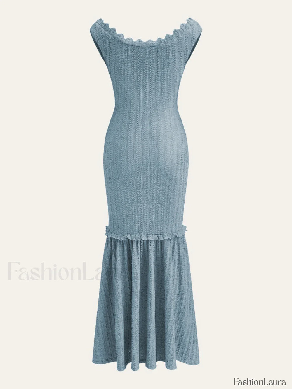 Off Shoulder Ruffle Detail Dress Dresses