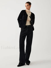 Old Money Graceful Aesthetics Fuzzy Cardigan Sweaters L