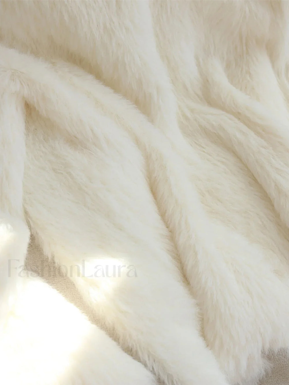 Oversized Fuzzy Graceful V neck Sweater Sweaters L