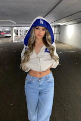 Oversized Kawaii Hip Hop Streetwear Hoodie Grey / S