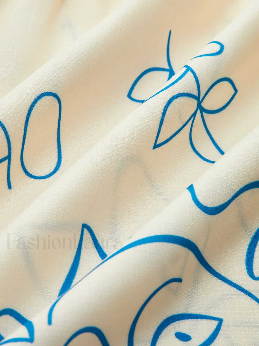 Oversized Sun Print Short Dress Dresses