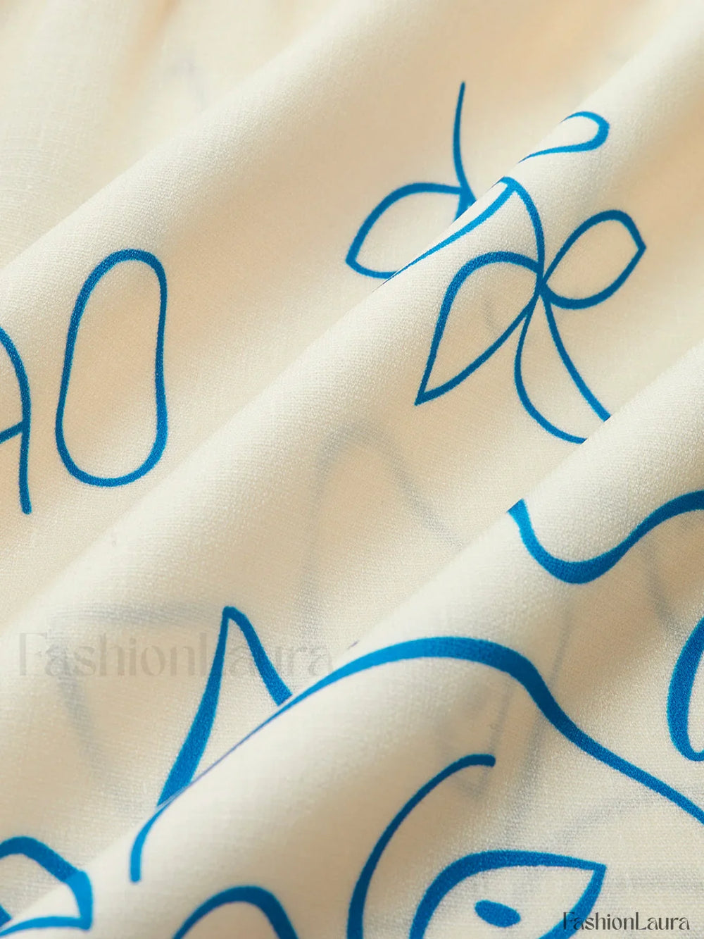 Oversized Sun Print Short Dress Dresses