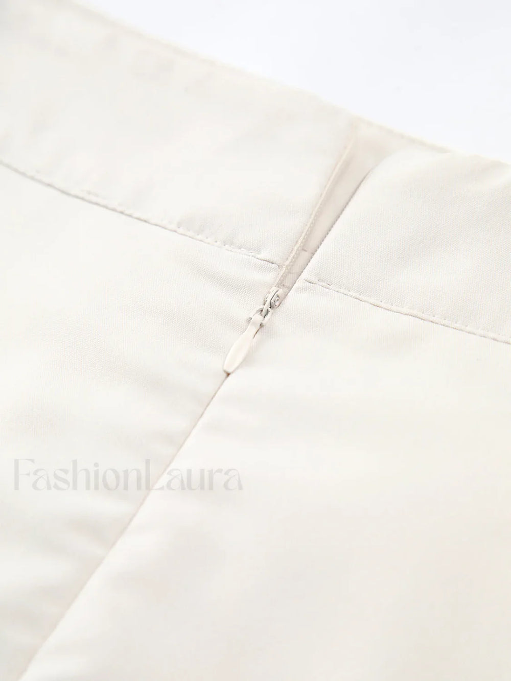 Patchwork Asymmetrical Pleated Buttoned Midi Skirt Skirts