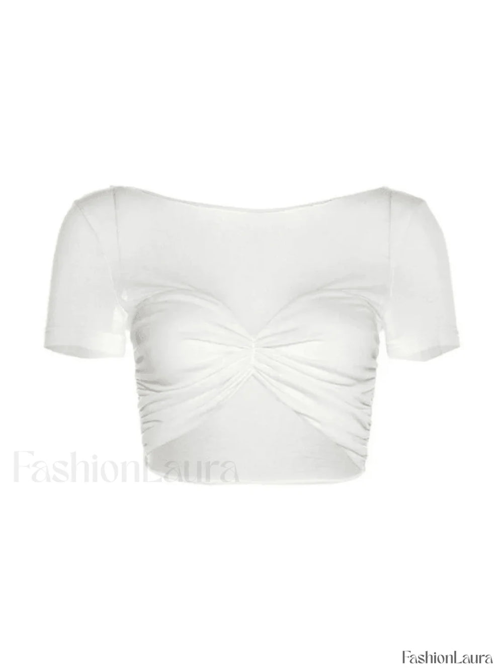 Patchwork See Through Bardot Top Tops&Tees