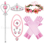 Pink Party Kid Elegant Spring Princess Sleeping Beauty Birthday Autumn Cosplay Aurora Costume 2Y Tag 100 / Accs 02