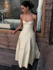 Pleated Cami Long Dress Dresses