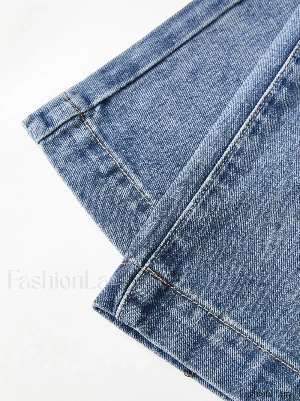 Pocket Design Blue Wash Boyfriend Jeans Boyfriend Jeans