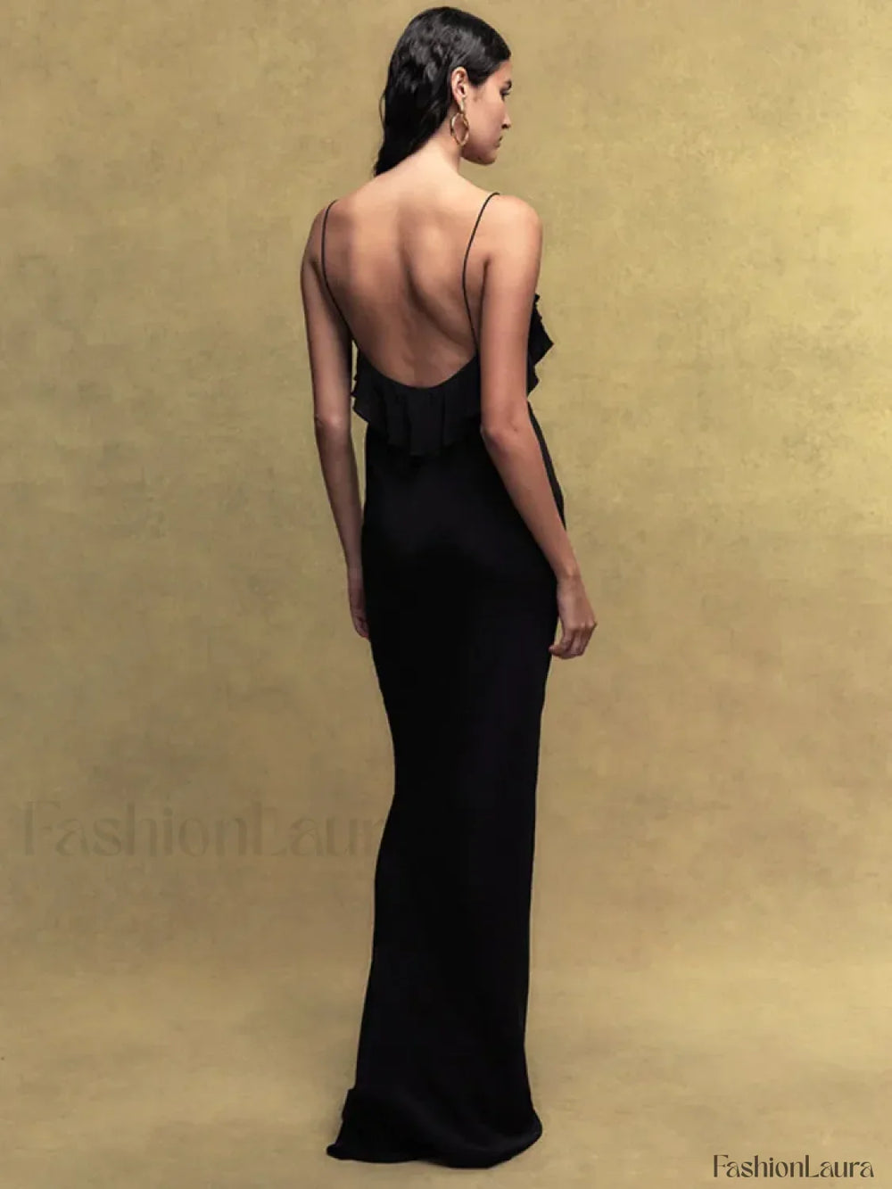 Polka Dot Rose Off Shoulder Maxi Dress