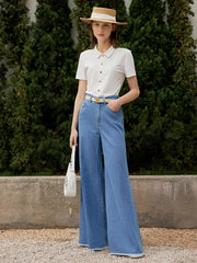 Polo Knit Slim Fit T Shirt