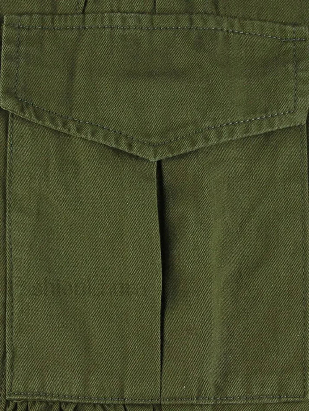 Printed Low Waist Cargo Jeans Jeans