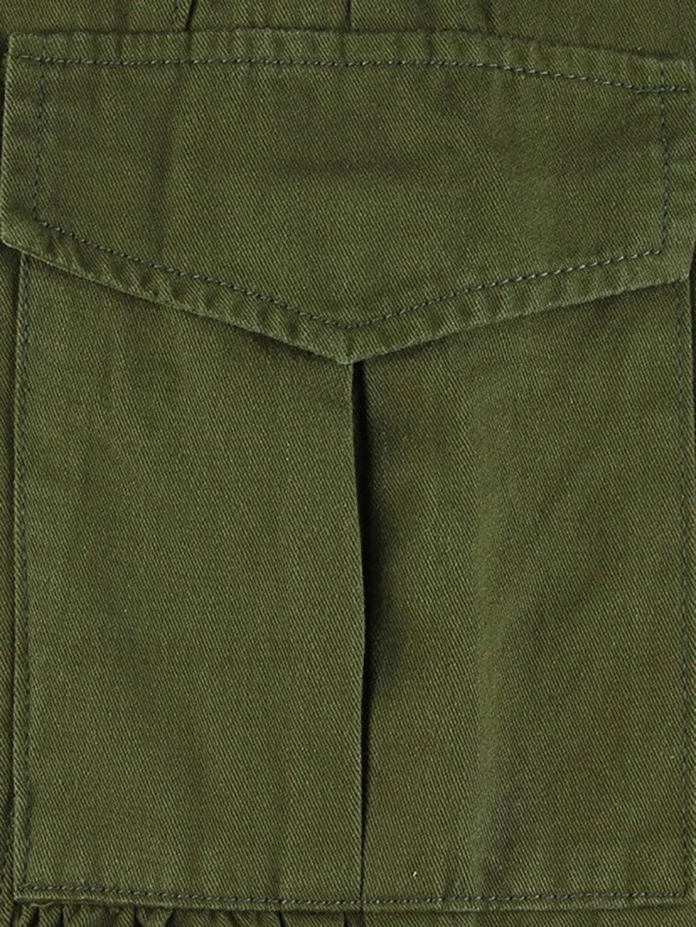 Printed Low Waist Cargo Jeans Jeans