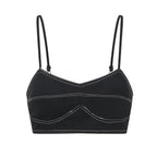 JuliaFashion-Zipper High Street Slim Bodycon Short Sexy Tanks