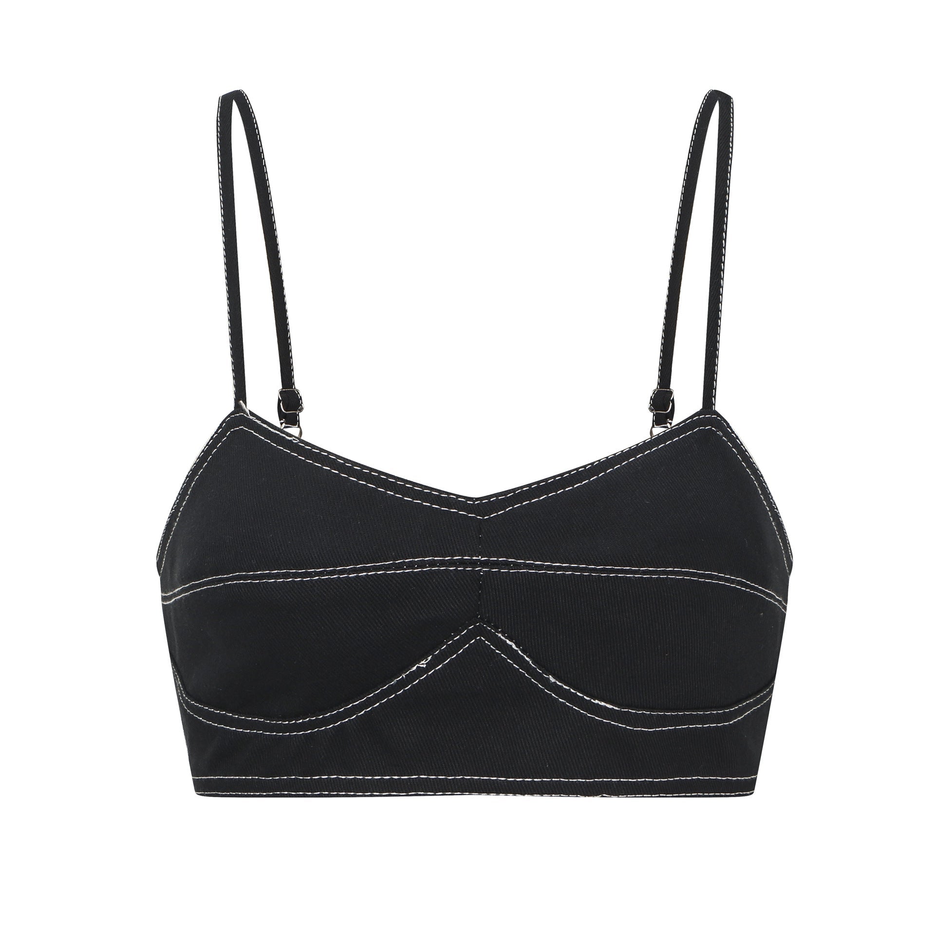 JuliaFashion-Zipper High Street Slim Bodycon Short Sexy Tanks