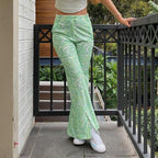 JuliaFashion-Zipper Loose Elegant Wide Leg E Girl Trousers